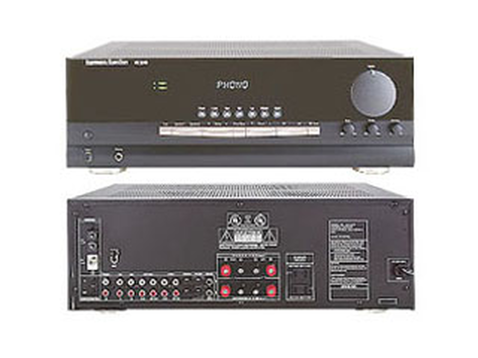 HK 3370 - Black - Stereo Receiver (70 watts x 2) - Hero